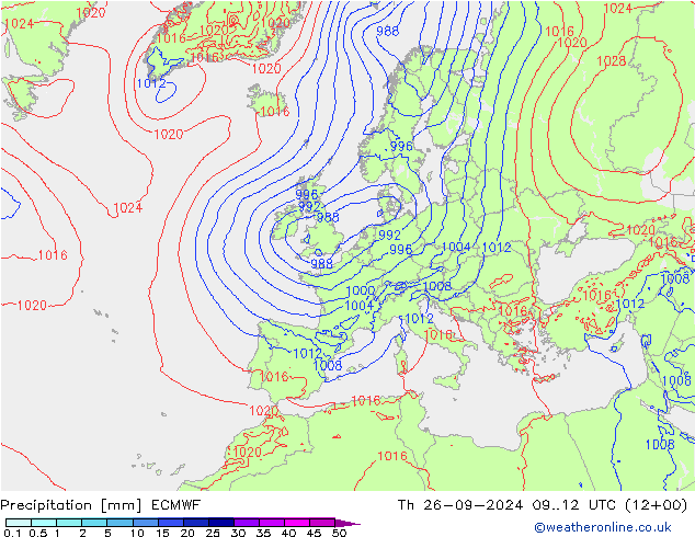  ECMWF  26.09.2024 12 UTC