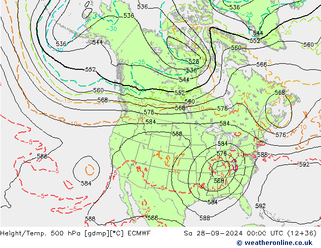 Z500/Rain (+SLP)/Z850 ECMWF So 28.09.2024 00 UTC