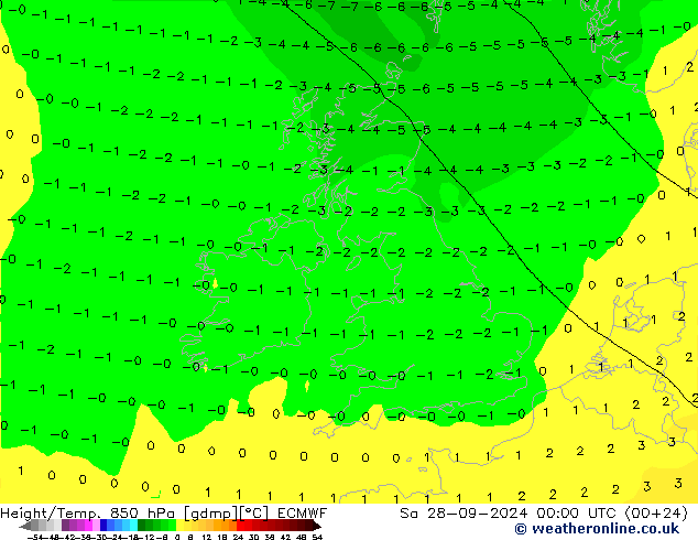 Z500/Rain (+SLP)/Z850 ECMWF So 28.09.2024 00 UTC