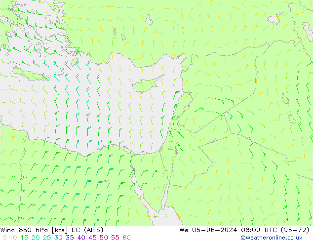  850 hPa EC (AIFS)  05.06.2024 06 UTC