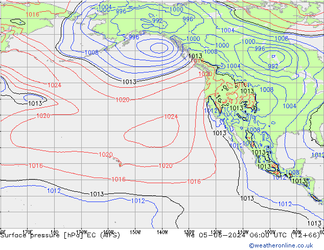 Bodendruck EC (AIFS) Mi 05.06.2024 06 UTC
