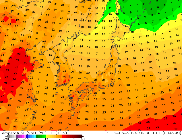     EC (AIFS)  13.06.2024 00 UTC