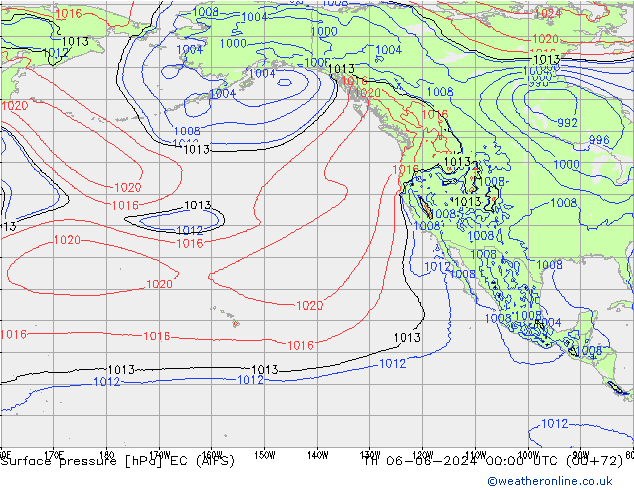 Bodendruck EC (AIFS) Do 06.06.2024 00 UTC