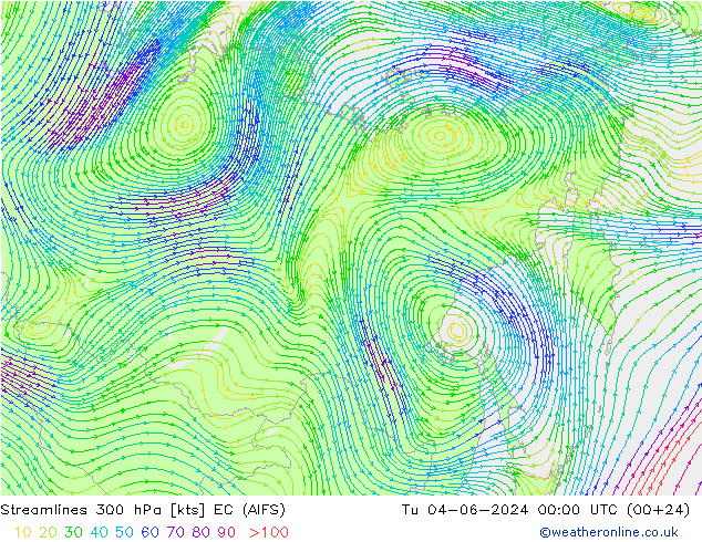  300 hPa EC (AIFS)  04.06.2024 00 UTC