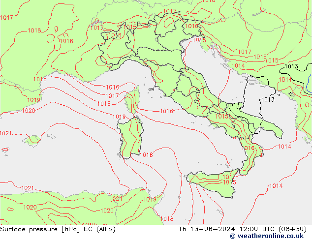      EC (AIFS)  13.06.2024 12 UTC