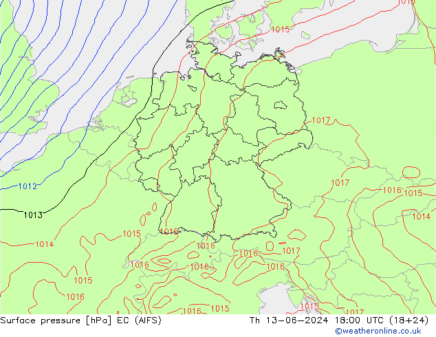      EC (AIFS)  13.06.2024 18 UTC