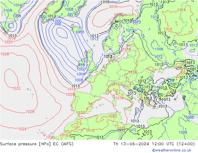      EC (AIFS)  13.06.2024 12 UTC