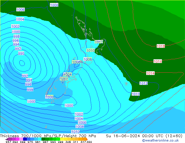 Thck 700-1000 hPa EC (AIFS) dim 16.06.2024 00 UTC