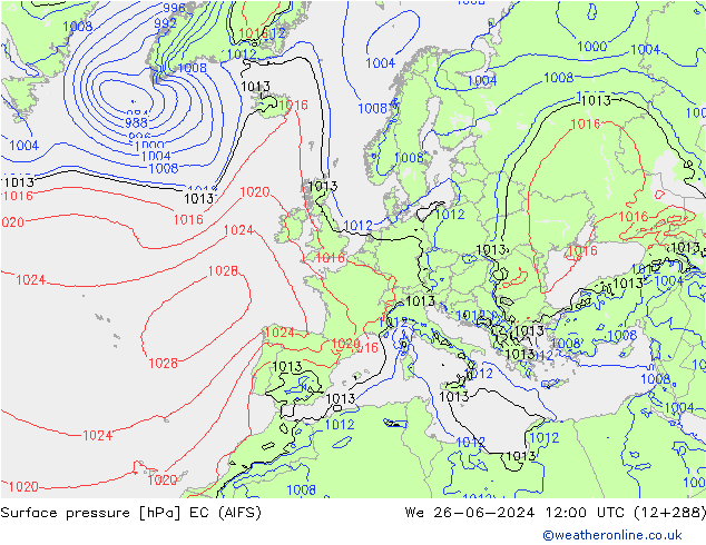      EC (AIFS)  26.06.2024 12 UTC