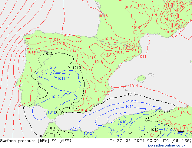      EC (AIFS)  27.06.2024 00 UTC