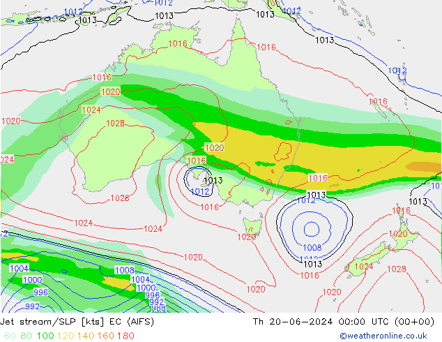 Polarjet/Bodendruck EC (AIFS) Do 20.06.2024 00 UTC