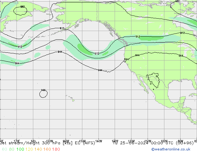 Prąd strumieniowy EC (AIFS) wto. 25.06.2024 00 UTC