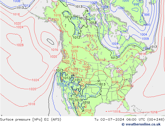 pressão do solo EC (AIFS) Ter 02.07.2024 06 UTC