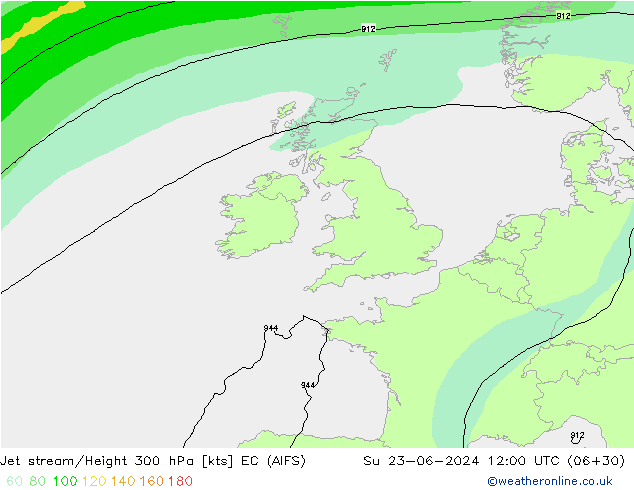 Polarjet EC (AIFS) So 23.06.2024 12 UTC