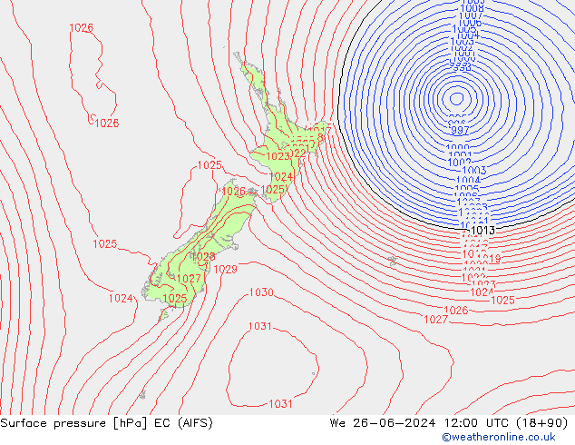      EC (AIFS)  26.06.2024 12 UTC