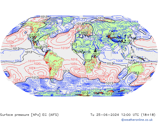 pressão do solo EC (AIFS) Ter 25.06.2024 12 UTC