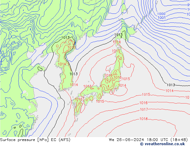      EC (AIFS)  26.06.2024 18 UTC