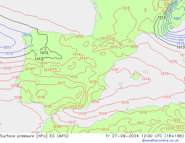      EC (AIFS)  27.09.2024 12 UTC