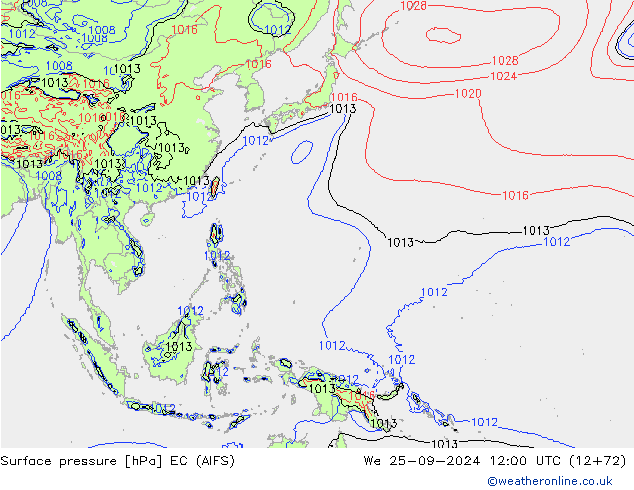      EC (AIFS)  25.09.2024 12 UTC