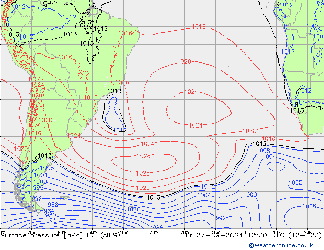      EC (AIFS)  27.09.2024 12 UTC