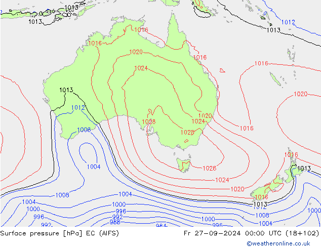      EC (AIFS)  27.09.2024 00 UTC