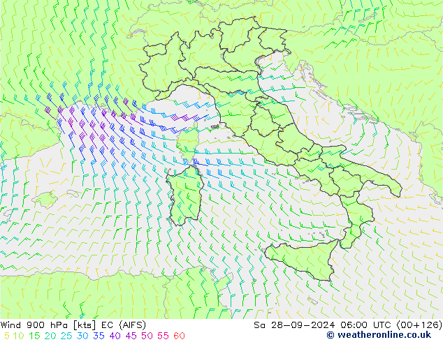  900 hPa EC (AIFS)  28.09.2024 06 UTC