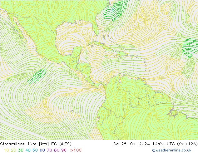 ветер 10m EC (AIFS) сб 28.09.2024 12 UTC