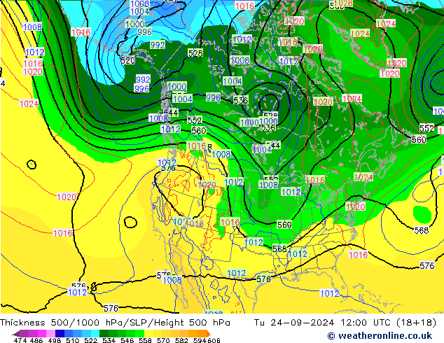 Thck 500-1000hPa EC (AIFS) Tu 24.09.2024 12 UTC