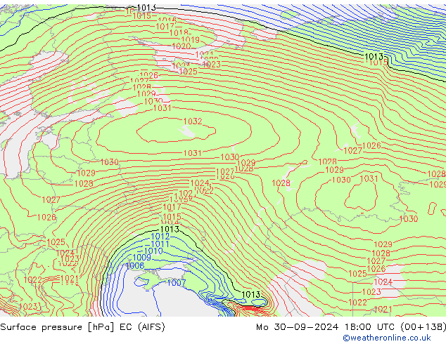      EC (AIFS)  30.09.2024 18 UTC