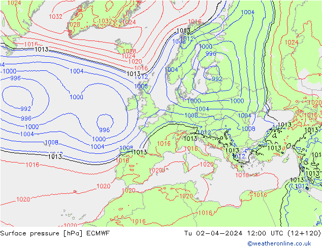      ECMWF  02.04.2024 12 UTC