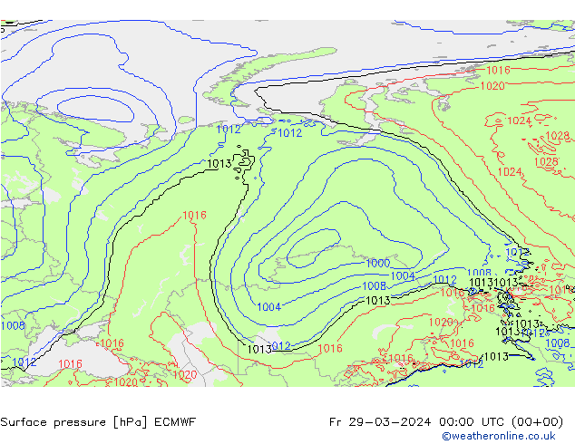     ECMWF  29.03.2024 00 UTC