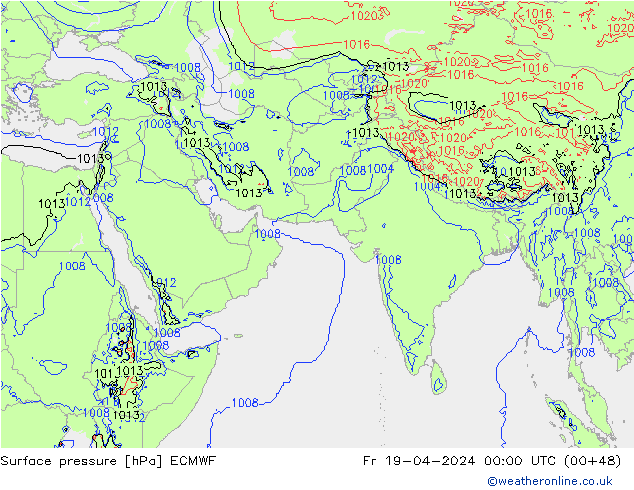      ECMWF  19.04.2024 00 UTC