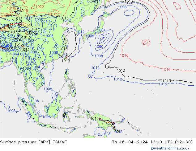      ECMWF  18.04.2024 12 UTC