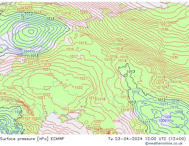      ECMWF  23.04.2024 12 UTC