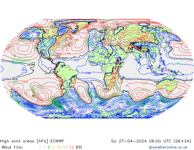 Sturmfelder ECMWF Sa 27.04.2024 06 UTC