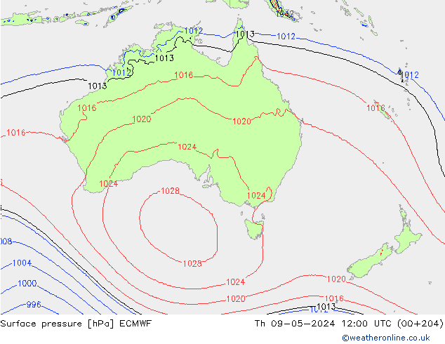      ECMWF  09.05.2024 12 UTC