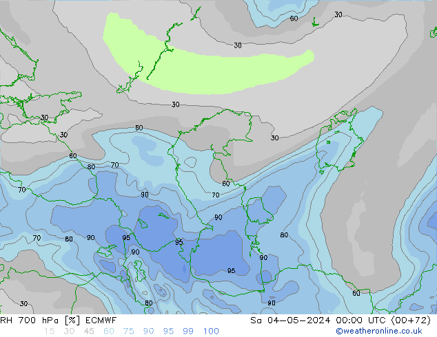 700 hPa Nispi Nem ECMWF Cts 04.05.2024 00 UTC