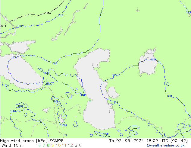 Windvelden ECMWF do 02.05.2024 18 UTC