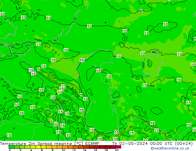     Spread ECMWF  02.05.2024 00 UTC