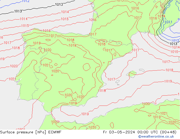      ECMWF  03.05.2024 00 UTC