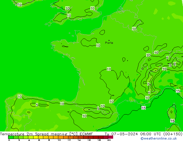     Spread ECMWF  07.05.2024 06 UTC