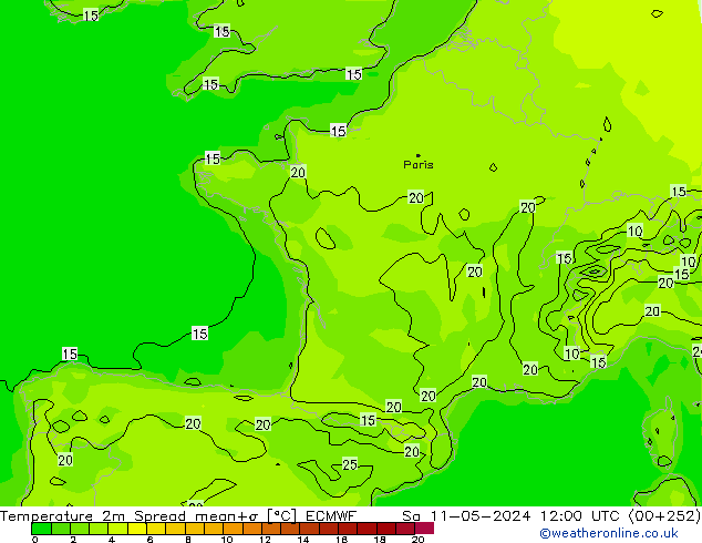     Spread ECMWF  11.05.2024 12 UTC