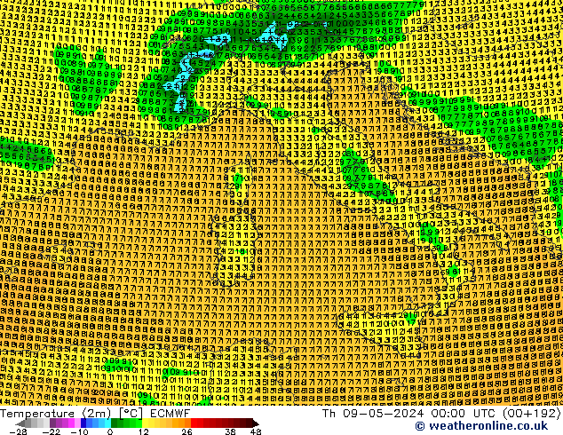     ECMWF  09.05.2024 00 UTC