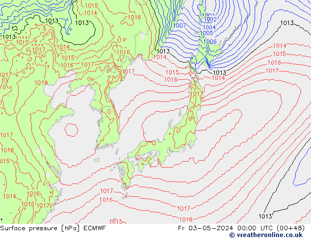      ECMWF  03.05.2024 00 UTC