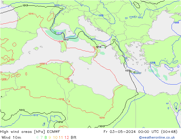 Sturmfelder ECMWF Fr 03.05.2024 00 UTC