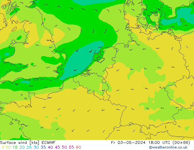  10 m ECMWF  03.05.2024 18 UTC