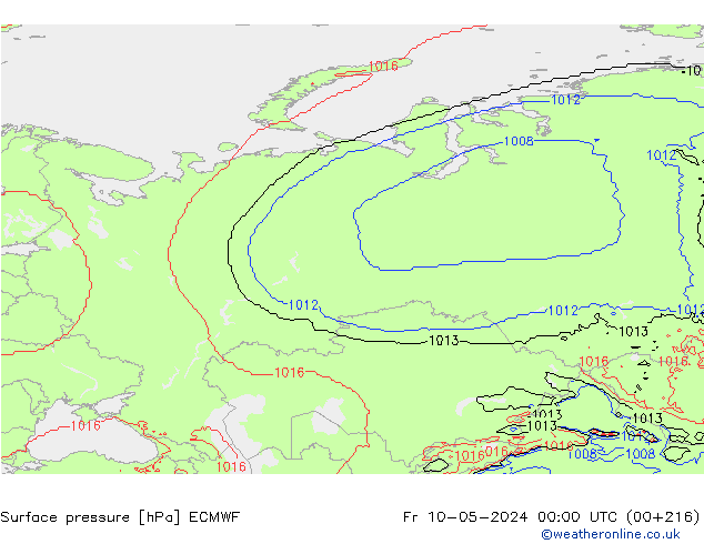      ECMWF  10.05.2024 00 UTC