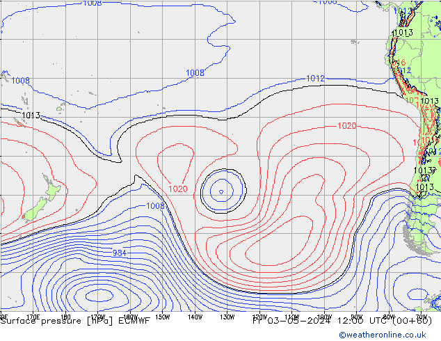 Surface pressure ECMWF Fr 03.05.2024 12 UTC