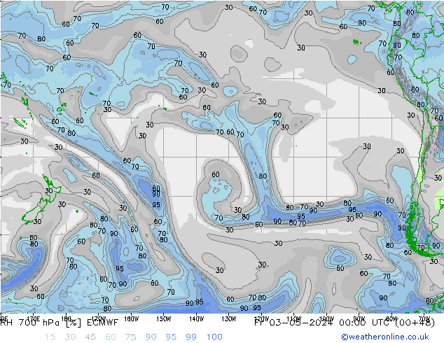 700 hPa Nispi Nem ECMWF Cu 03.05.2024 00 UTC