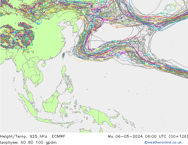 Height/Temp. 925 hPa ECMWF Seg 06.05.2024 06 UTC